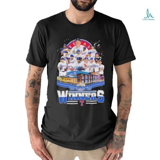Texas rangers alcs 2023 american league championship series winners team player signature shirt