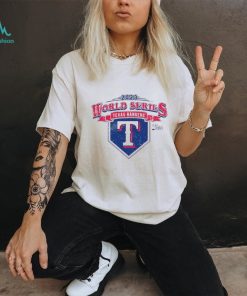 Texas rangers majestic threads 2023 world series confetti soft shirt