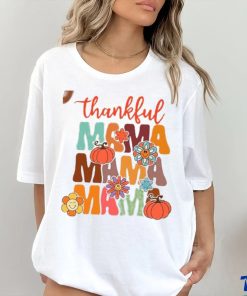 Thankful Mama Shirt Thanksgiving T Shirt