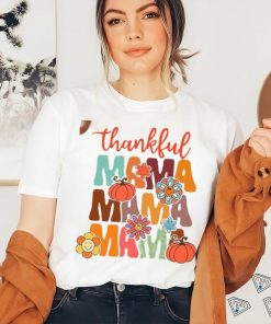 Thankful Mama Shirt Thanksgiving T Shirt