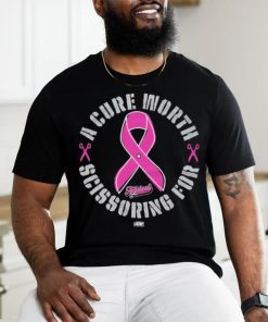 The Acclaimed A Cure Worth Scissoring For 100 Royalties Donated To The Breast Cancer Research Foundation Shirt