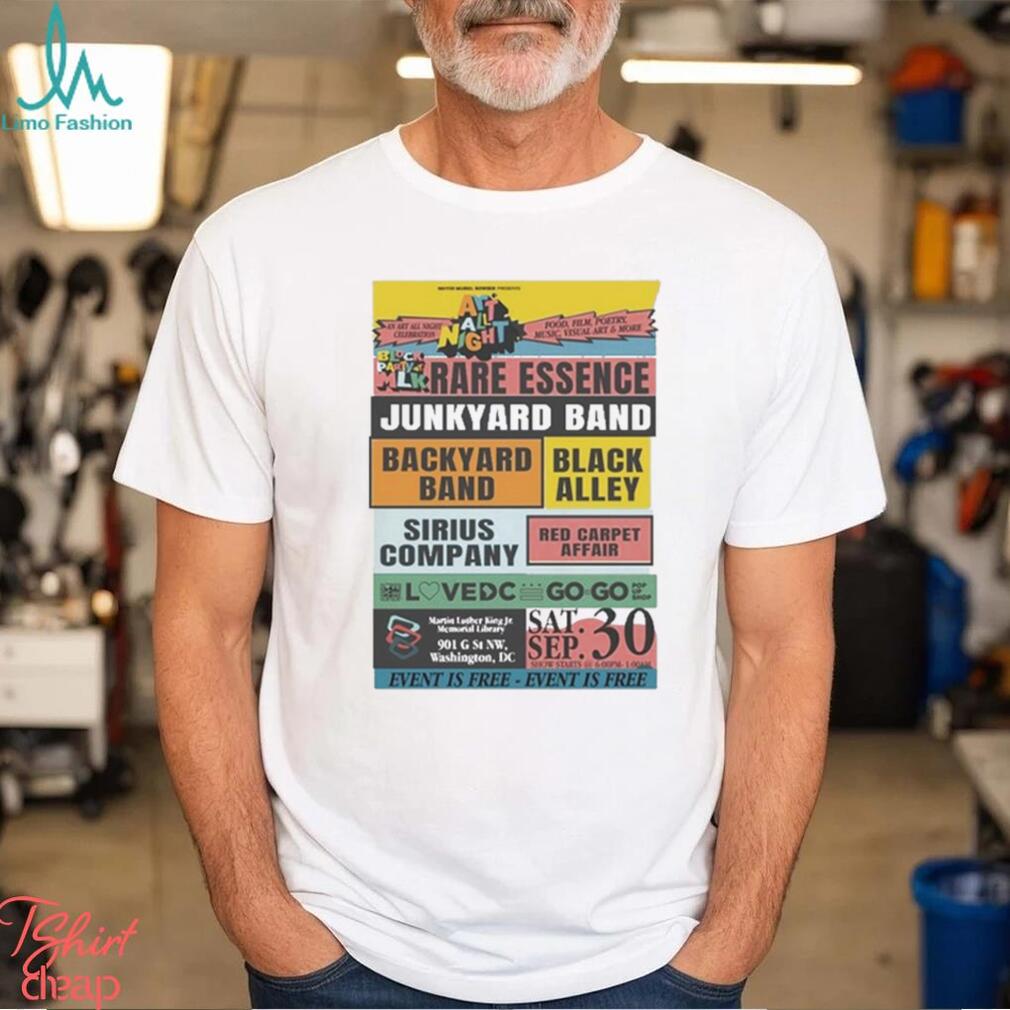 The Block Party Art All Night 2023 shirt The Block Party Art All Night 2023 shirt