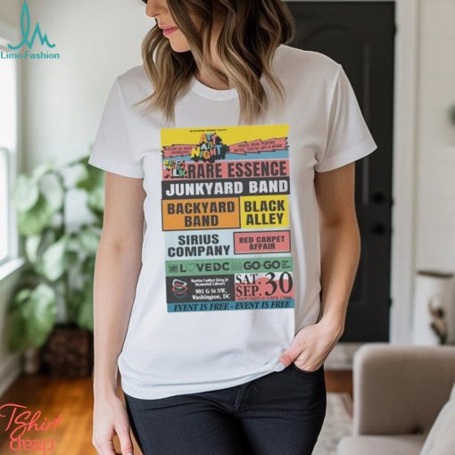 The Block Party Art All Night 2023 shirt