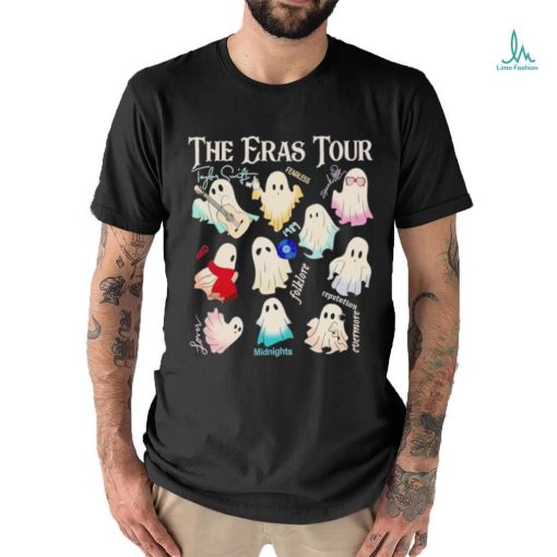 The Eras Tour My Horror Eras Funny Ghost Halloween shirt