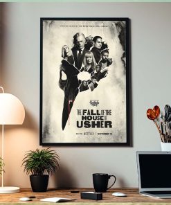 The Fall Of The House Of Usher Netflix Series Home Decor Poster Canvas