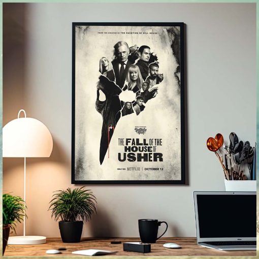 The Fall Of The House Of Usher Netflix Series Home Decor Poster Canvas