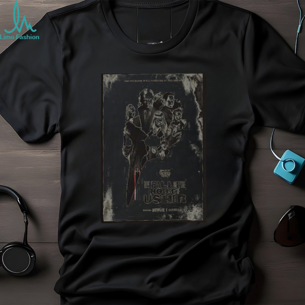 The Fall Of The House Of Usher Netflix Series Poster Essentials T Shirt The Fall Of The House Of Usher Netflix Series Poster Essentials T Shirt