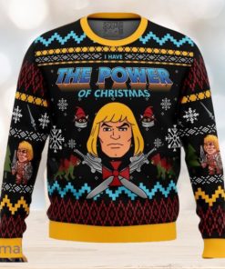 The Good Power of Christmas He Man Ugly Sweater Christmas Style Gift For Men And Women