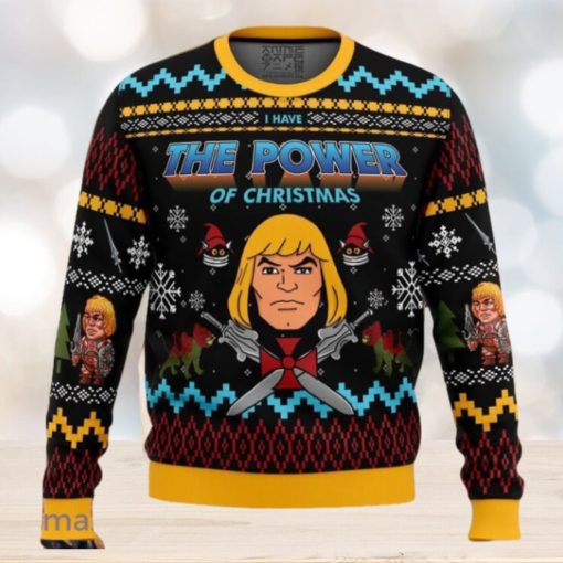 The Good Power of Christmas He Man Ugly Sweater Christmas Style Gift For Men And Women