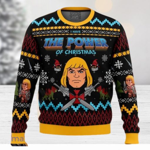 The Good Power of Christmas He Man Ugly Sweater Christmas Style Gift For Men And Women