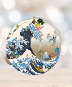The Great Wave Japan Pokemon Fan Gifts Perfect Gift For Holiday Ornament