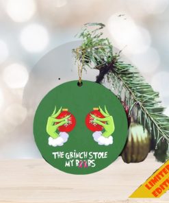 Grinch Hand Christmas Ornament