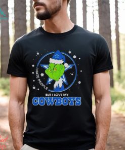 The Grinch Hate People But I Love My Dallas Cowboys Nfl 2023 Shirt