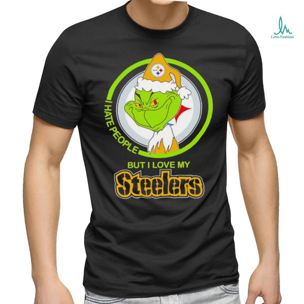 The Grinch I hate people but I love my Steelers shirt The Grinch I hate people but I love my Steelers shirt