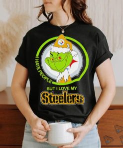The Grinch I hate people but I love my Steelers shirt