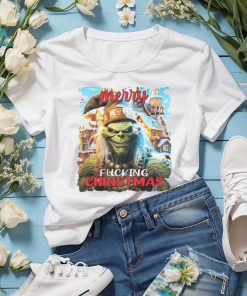 The Grinch Merry Fucking Christmas 2023 T shirt