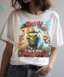 The Grinch Merry Fucking Christmas 2023 T shirt
