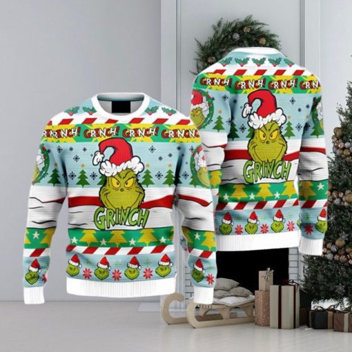 The Grinch Santa Christmas Ugly Sweater Sweatshirt