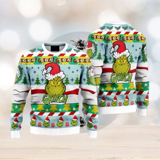 The Grinch Santa Christmas Ugly Sweater Sweatshirt