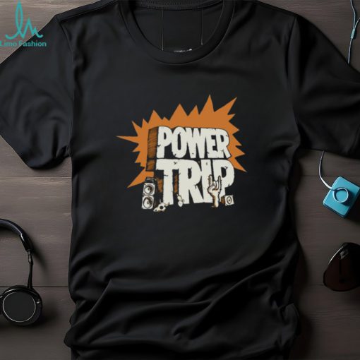 The Hand Drawn Rock Logo PowerTrip 2023 Fan Gifts T Shirt