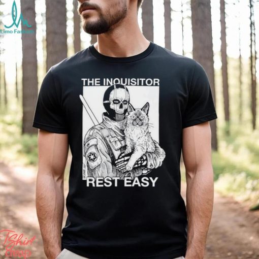 The Inquisitor Rest Easy 2023 shirt