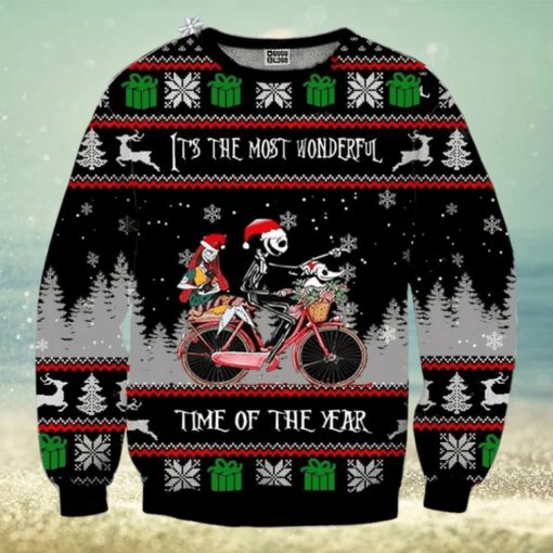 The JACK SKELLINGTON 3D UGLY THICKEN SWEATERS