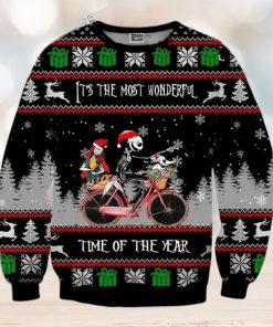 The JACK SKELLINGTON 3D UGLY THICKEN SWEATERS