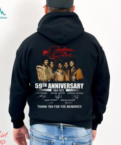 The Jackson 5 59th Anniversary 1964 – 2023 Thank You For The Memories Unisex T Shirt