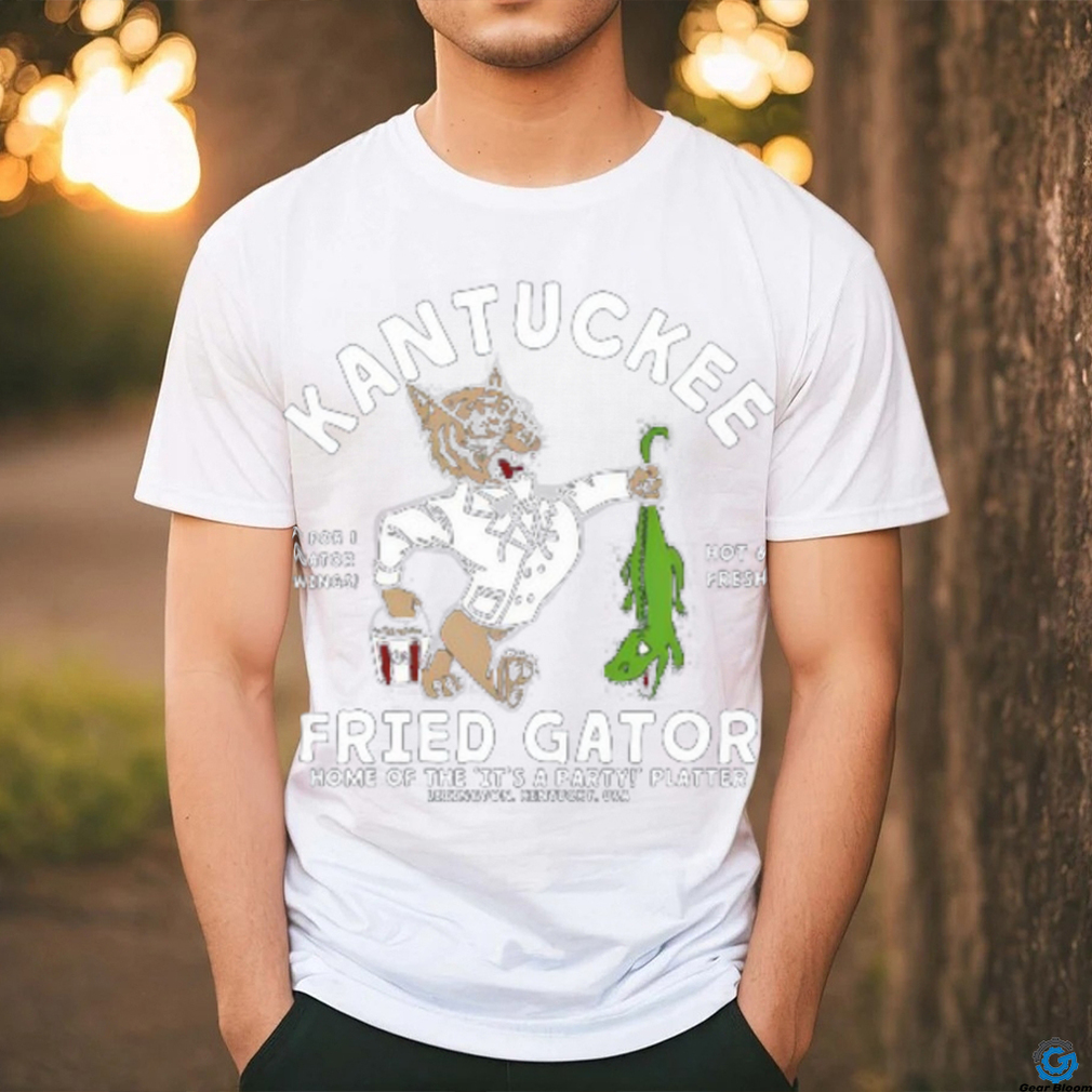 The Kentucky Kantuckee Fried Gator Tee shirt The Kentucky Kantuckee Fried Gator Tee shirt
