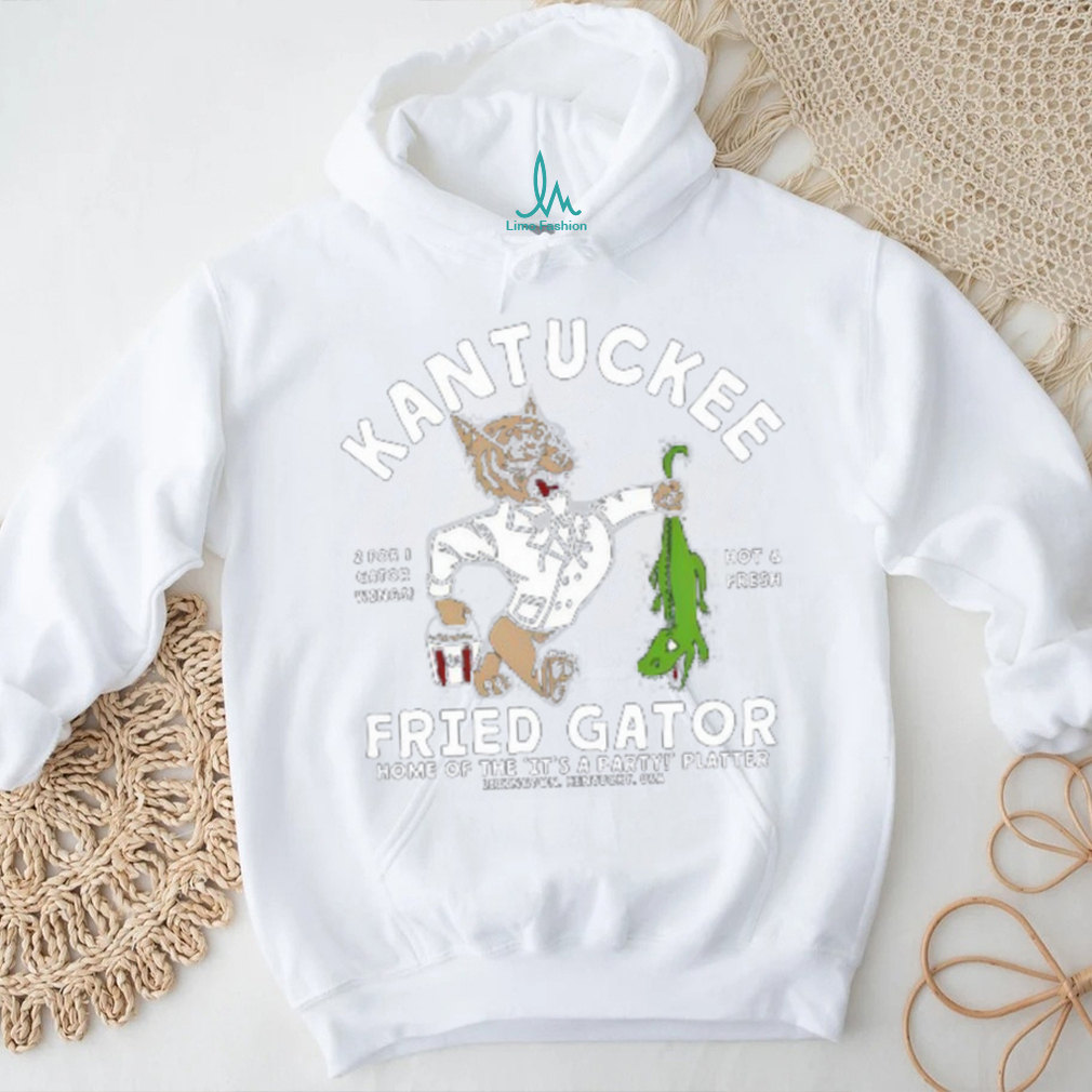 The Kentucky Kantuckee Fried Gator Tee shirt The Kentucky Kantuckee Fried Gator Tee shirt