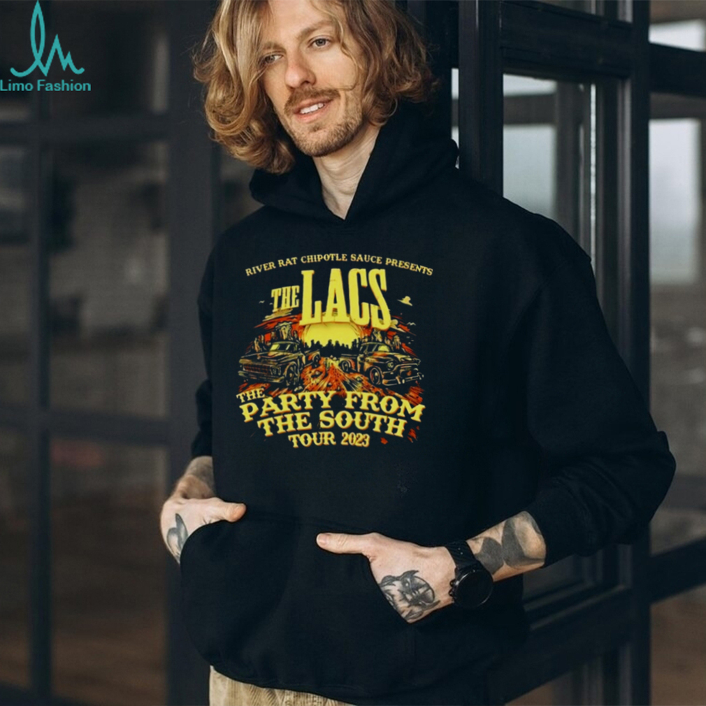 The Lacs The Party From The South Tour 2023 River Rat Chipotle Sauce Presents T Shirt The Lacs The Party From The South Tour 2023 River Rat Chipotle Sauce Presents T Shirt