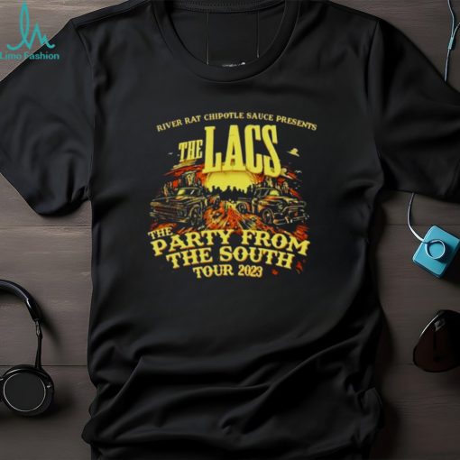 The Lacs The Party From The South Tour 2023 River Rat Chipotle Sauce Presents T Shirt