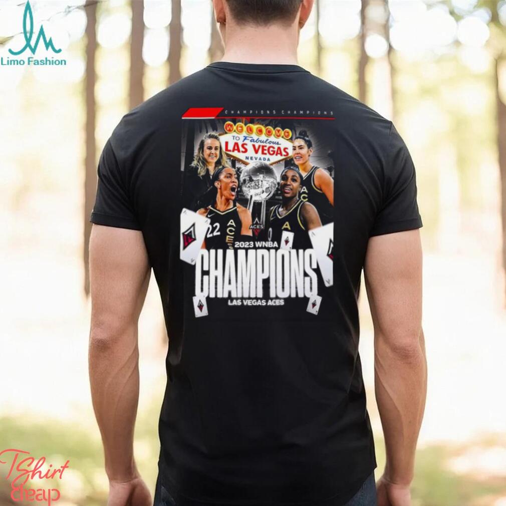 The Las Vegas Aces Are Back To Back WNBA Champions 2023 T Shirt