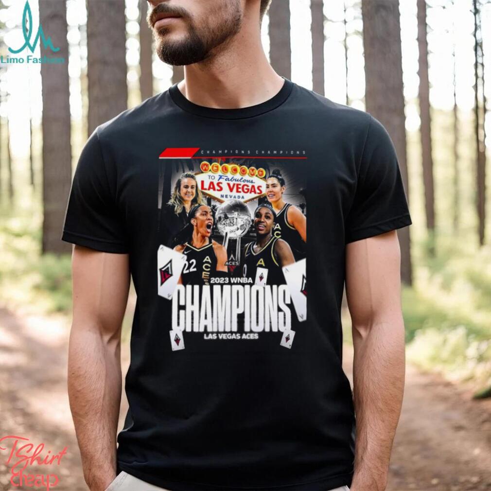The Las Vegas Aces Are Back To Back WNBA Champions 2023 T Shirt