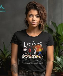 The Legends David Beckham And Luis Figo And Zinedine Zidane And Ronaldo Thank You For The Memories Unisex T Shirt