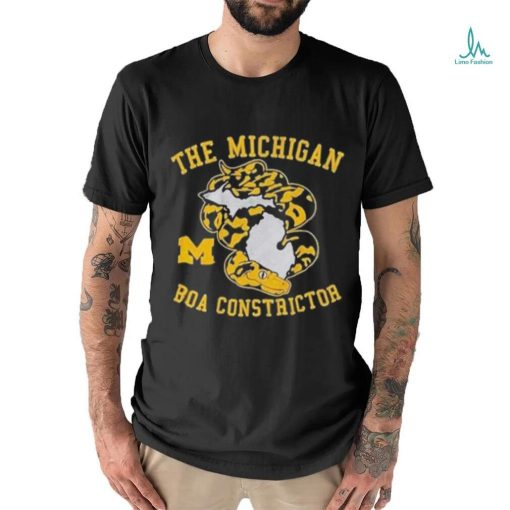 The Michigan Football boa constrictor shirt tshirt