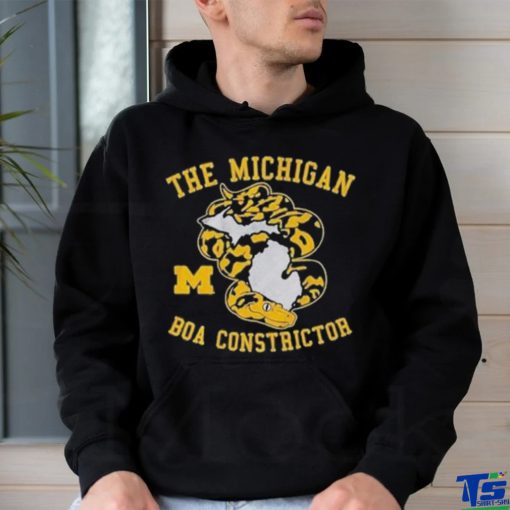 The Michigan Football boa constrictor shirt tshirt