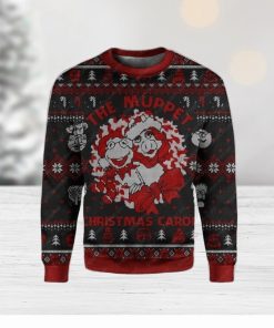 The Muppet Show Christmas Frosty Ugly 3D Sweater For Thanksgiving