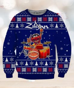 The Muppet Show Christmas Holidaywear Knitted AOP Sweater For Thanksgiving