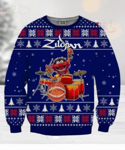 The Muppet Show Christmas Holidaywear Knitted AOP Sweater For Thanksgiving