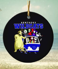 The Nightmare Before Christmas characters Kentucky Wildcats on the car ornament