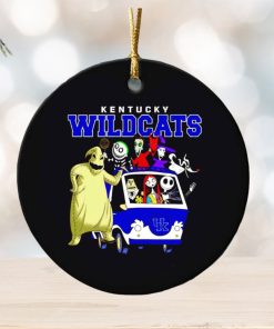 The Nightmare Before Christmas characters Kentucky Wildcats on the car ornament