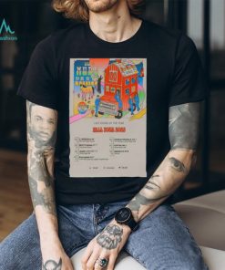 The Nude Party Last Show Of The Year Fall October 2023 Tour Poster Shirt