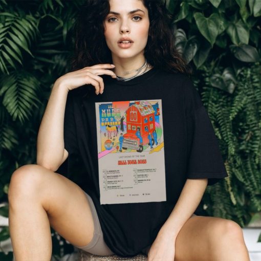 The Nude Party Last Show Of The Year Fall October 2023 Tour Poster Shirt