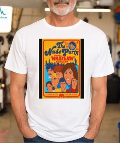 The Nude Party Tour in Brooklyn Warsaw on Oct 28, 2023 poster shirt