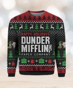 The Office Dunder Mifflin Happy Holiday The Office Ugly Christmas Sweater