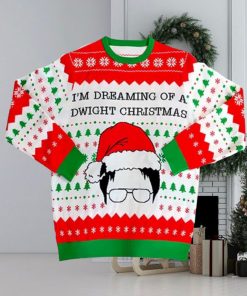 The Office I’m Dreaming of a Dwight The Office Ugly Christmas Sweater