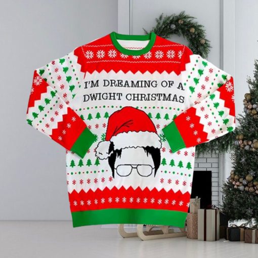 The Office I’m Dreaming of a Dwight The Office Ugly Christmas Sweater