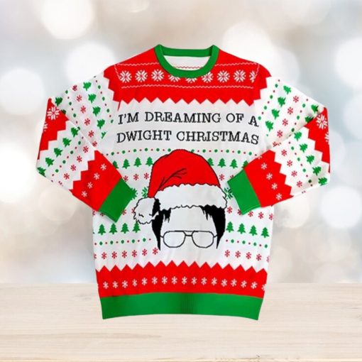 The Office I’m Dreaming of a Dwight The Office Ugly Christmas Sweater