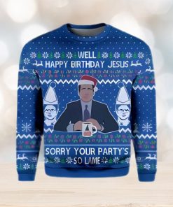 The Office Ugly Christmas Sweater Royal Funny Ugly Christmas Sweater